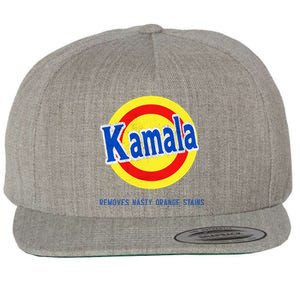 Vote Kamala Removes Nasty Orange Stains Wool Snapback Cap