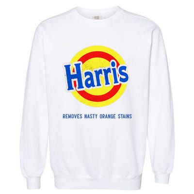 Vote Kamala Removes Nasty Orange Stains Garment-Dyed Sweatshirt