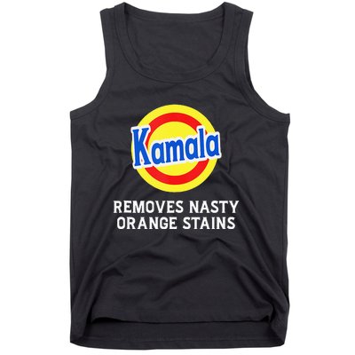 Vote Kamala Removes Nasty Orange Stains Detergent Tank Top