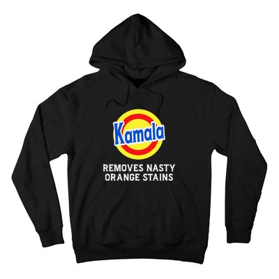 Vote Kamala Removes Nasty Orange Stains Detergent Hoodie