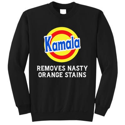 Vote Kamala Removes Nasty Orange Stains Detergent Sweatshirt