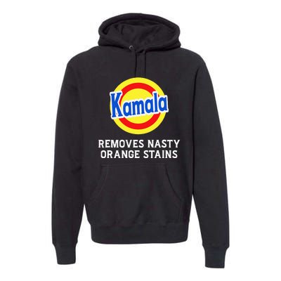 Vote Kamala Removes Nasty Orange Stains Detergent Premium Hoodie