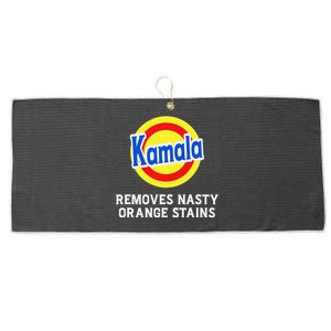 Vote Kamala Removes Nasty Orange Stains Detergent Large Microfiber Waffle Golf Towel