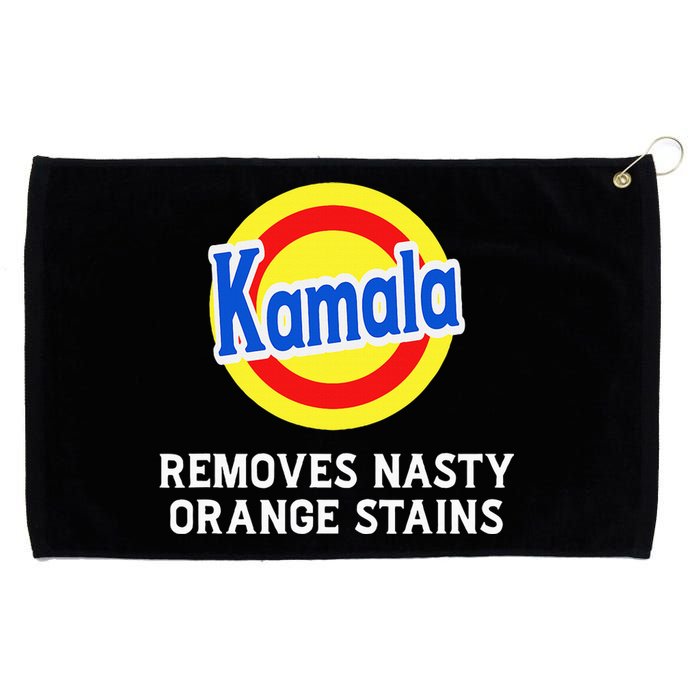 Vote Kamala Removes Nasty Orange Stains Detergent Grommeted Golf Towel