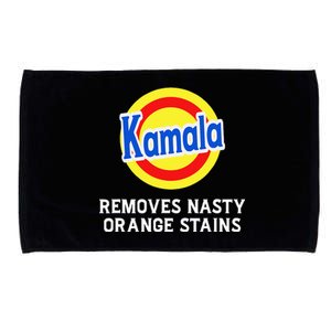 Vote Kamala Removes Nasty Orange Stains Detergent Microfiber Hand Towel