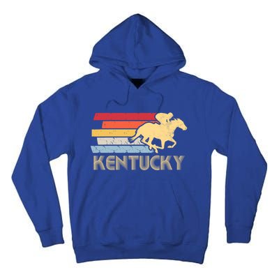 Vintage Kentucky Retro Horse Racing Derby Gift Tall Hoodie