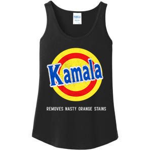 Vote Kamala Removes Nasty Orange Stains Funny Ladies Essential Tank