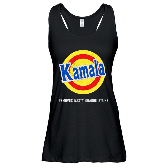 Vote Kamala Removes Nasty Orange Stains Funny Ladies Essential Flowy Tank