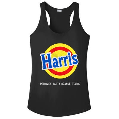 Vote Kamala Removes Nasty Orange Stains Funny Ladies PosiCharge Competitor Racerback Tank