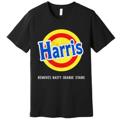 Vote Kamala Removes Nasty Orange Stains Funny Premium T-Shirt