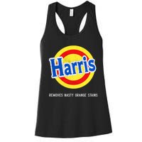 Vote Kamala Removes Nasty Orange Stains Funny Women's Racerback Tank