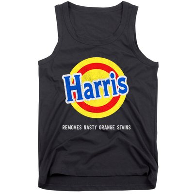 Vote Kamala Removes Nasty Orange Stains Funny Tank Top