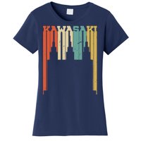 Vintage Kawasaki Skyline Silhouette Women's T-Shirt