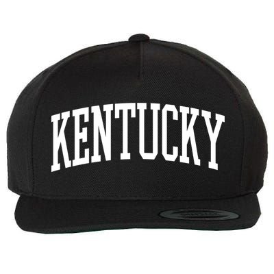 Varsity Kentucky Wool Snapback Cap