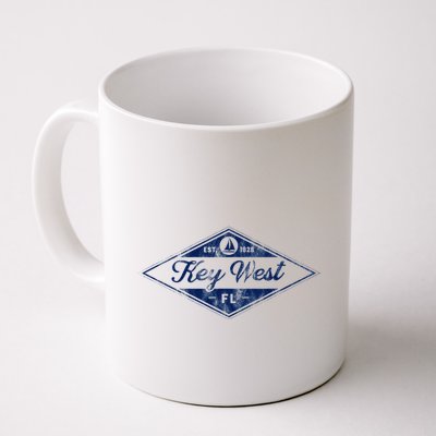 Vintage Key West Florida Keys Established 1828 Beach Boating Mug