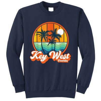 Vintage Key West Florida Keys Retro 70s Beach Vacation Sweatshirt