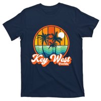 Vintage Key West Florida Keys Retro 70s Beach Vacation T-Shirt