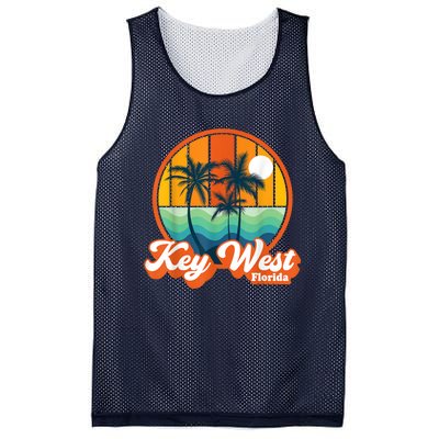 Vintage Key West Florida Keys Retro 70s Beach Vacation Mesh Reversible Basketball Jersey Tank