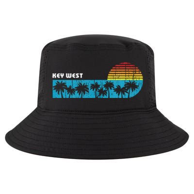 Vintage Key West Florida Keys Vacation Souvenir Cool Comfort Performance Bucket Hat