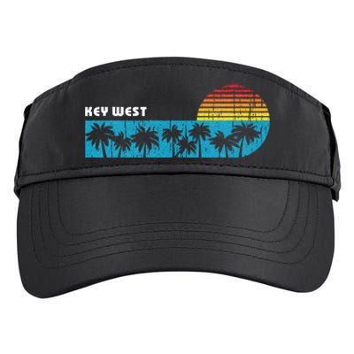 Vintage Key West Florida Keys Vacation Souvenir Adult Drive Performance Visor