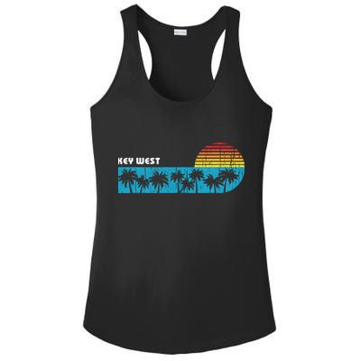 Vintage Key West Florida Keys Vacation Souvenir Ladies PosiCharge Competitor Racerback Tank