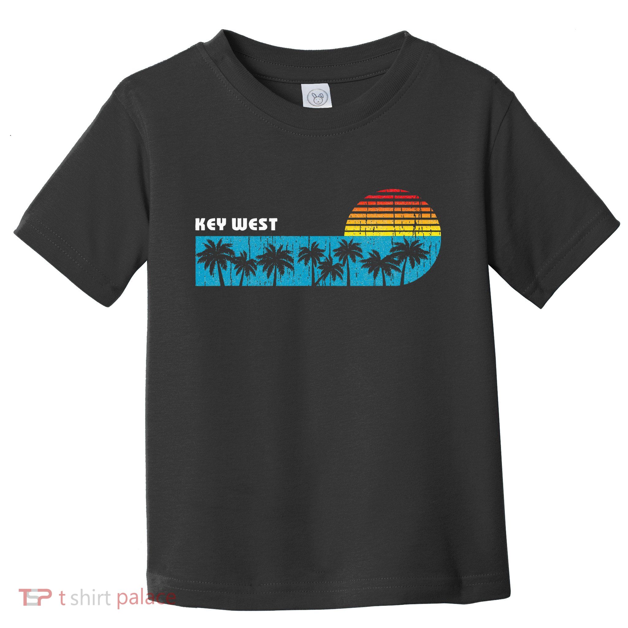 Vintage Key West Florida Keys Vacation Souvenir Toddler T-Shirt
