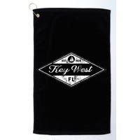 Vintage Key West Florida Keys Established 1828 Beach Boating Golf Towel