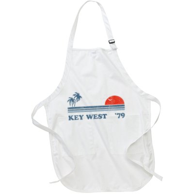 Vintage Key West Florida Beach Retro Sunset Keys 70S Gift Apron