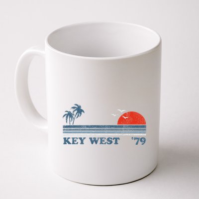 Vintage Key West Florida Beach Retro Sunset Keys 70S Gift Mug
