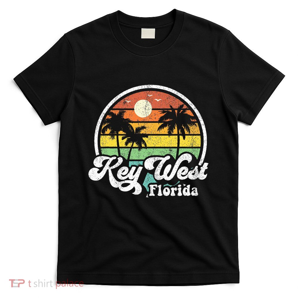 Vintage Key West Florida Keys Retro 70S Beach T-Shirt