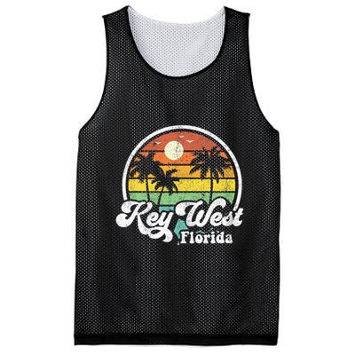 Vintage Key West Florida Keys Retro 70S Beach Mesh Reversible Basketball Jersey Tank