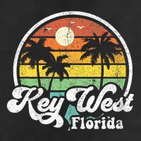 Vintage Key West Florida Keys Retro 70S Beach Hat