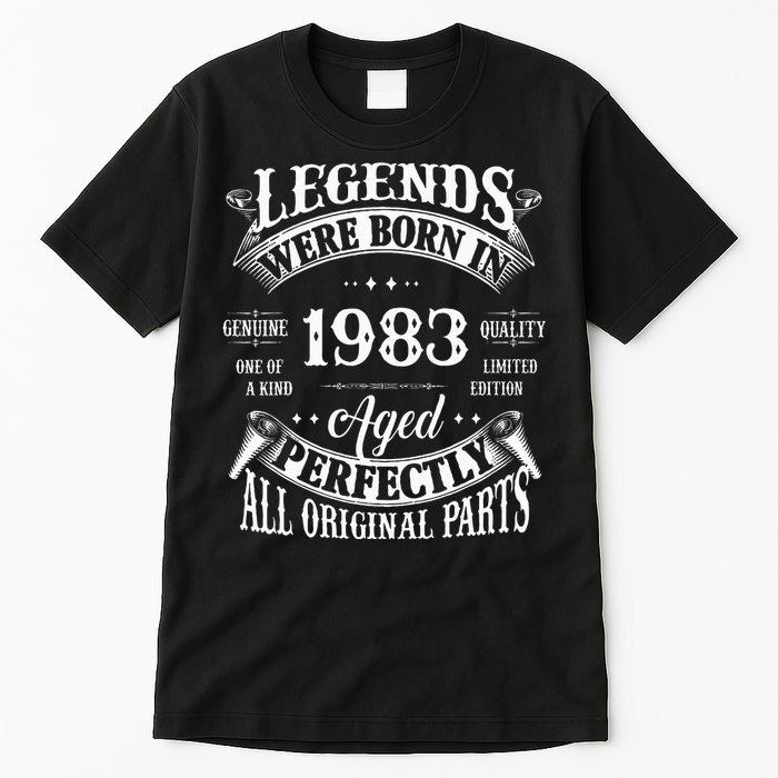 Vintage Legends 1983 Celebrating 40 Years Tall T-Shirt