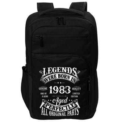 Vintage Legends 1983 Celebrating 40 Years Impact Tech Backpack