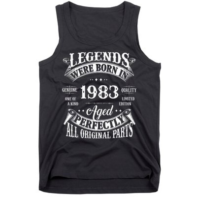 Vintage Legends 1983 Celebrating 40 Years Tank Top