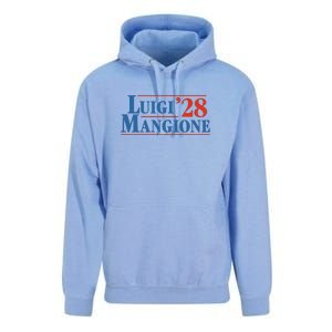 Vote Luigi 2028 Retro Campaign Unisex Surf Hoodie