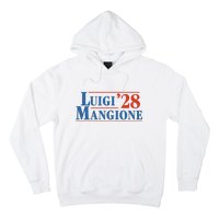 Vote Luigi 2028 Retro Campaign Hoodie