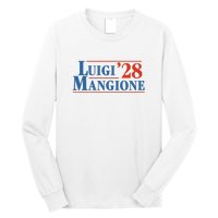 Vote Luigi 2028 Retro Campaign Long Sleeve Shirt