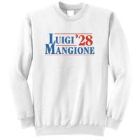 Vote Luigi 2028 Retro Campaign Sweatshirt