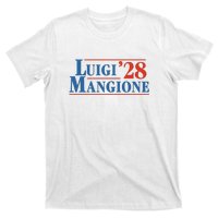 Vote Luigi 2028 Retro Campaign T-Shirt