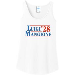 Vote Luigi 2028 Retro Campaign Ladies Essential Tank