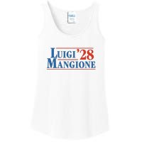 Vote Luigi 2028 Retro Campaign Ladies Essential Tank