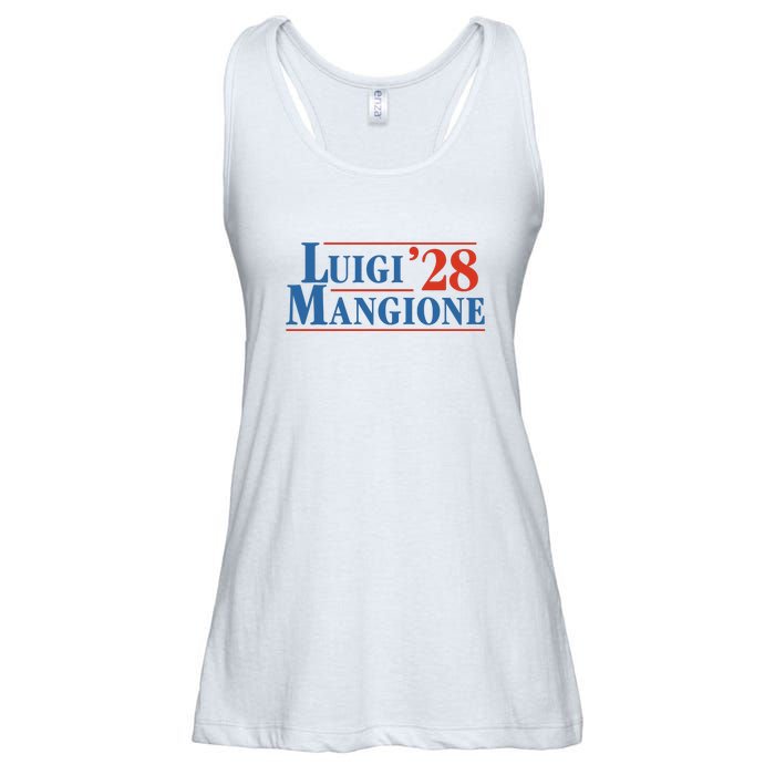 Vote Luigi 2028 Retro Campaign Ladies Essential Flowy Tank