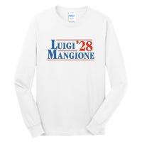 Vote Luigi 2028 Retro Campaign Tall Long Sleeve T-Shirt