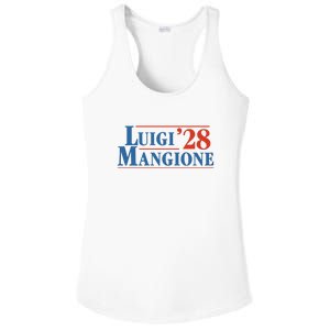 Vote Luigi 2028 Retro Campaign Ladies PosiCharge Competitor Racerback Tank