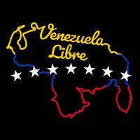 Venezuela Libre 7 Stars Flag Venezuelan Map Souvenir Cooling Performance Crew T-Shirt