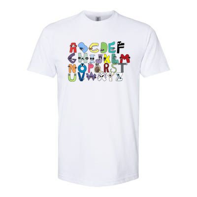 Villain Letter ABC Learning Matching Evil Alphabet Lore Softstyle CVC T-Shirt