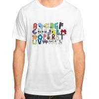 Villain Letter ABC Learning Matching Evil Alphabet Lore Adult ChromaSoft Performance T-Shirt