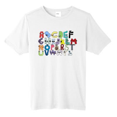 Villain Letter ABC Learning Matching Evil Alphabet Lore Tall Fusion ChromaSoft Performance T-Shirt