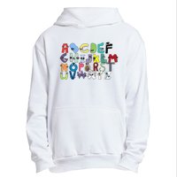 Villain Letter ABC Learning Matching Evil Alphabet Lore Urban Pullover Hoodie